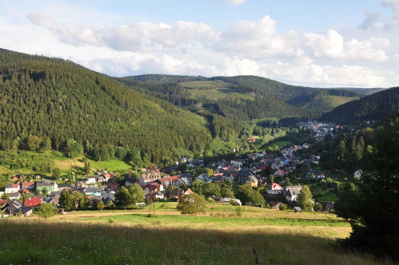 Hermannsteinblick Ilmenau Exterior foto